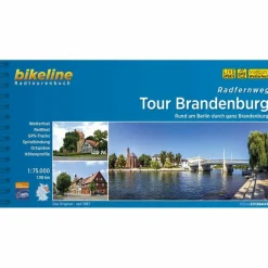 Radwanderführer Und Mountainbikeführer^RADFERNWEG TOUR BRANDENBURG - Radwanderführer