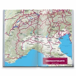 Best RADFERNWEGE QUER DURCH DIE ALPEN - Radwanderführer Radwanderführer Und Mountainbikeführer