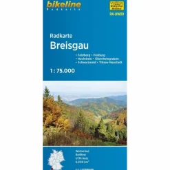 Fahrradkarten|Fahrradkarten^RADKARTE BREISGAU (RK-BW09) - Fahrradkarte