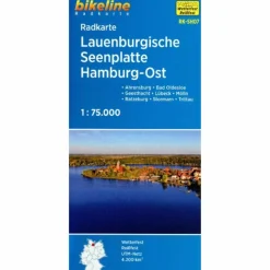 Fahrradkarten|Fahrradkarten^RADKARTE LAUENBURGISCHE SEENPLATTE HAMBURG OST (RK-SH07) - Fahrradkarte