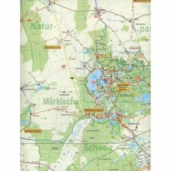 RADWANDER- UND WANDERKARTE NATURPARK MÄRKISCHE SCHWEIZ - Wanderkarte Fahrradkarten|Wanderkarten Und Winterkarten
