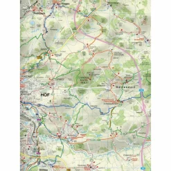 Fahrradkarten|Wanderkarten Und Winterkarten^RADWANDER- UND WANDERKARTE BAYRISCHES VO - Wanderkarte