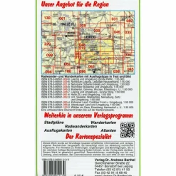 Fahrradkarten|Wanderkarten Und Winterkarten^RADWANDER- UND WANDERKARTE SÜDRAUM LEIPZIG - Wanderkarte