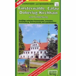 Sale RADWANDER- UND WANDERKARTE FINSTERWALDE, CALAU - Wanderkarte Fahrradkarten|Wanderkarten Und Winterkarten
