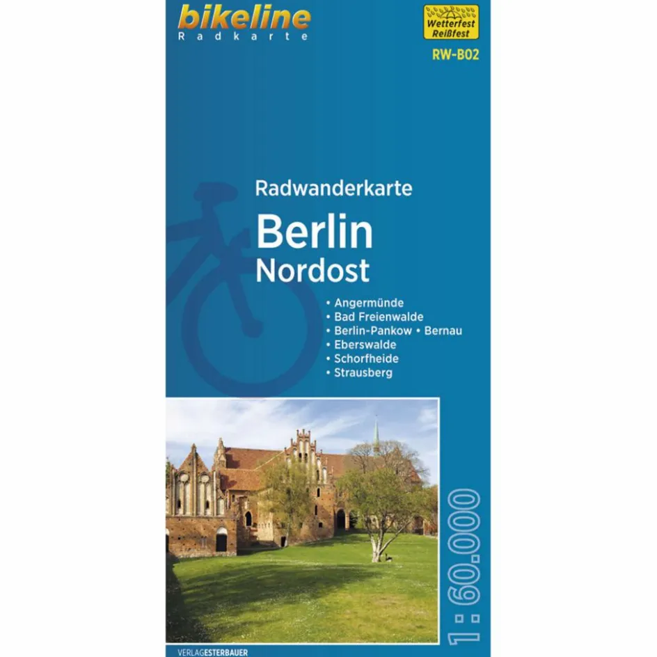 Hot RADWANDERKARTE BERLIN NORDOST RW-B02 - Fahrradkarte Fahrradkarten|Fahrradkarten