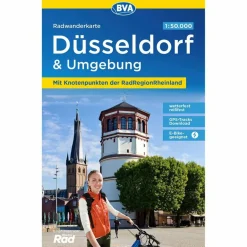 Wanderkarten Und Winterkarten|Wanderkarten Und Winterkarten^RADWANDERKARTE BVA DÜSSELDORF & UMGEBUNG, MIT KNOTENPUNKTEN