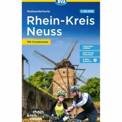 New RADWANDERKARTE BVA RHEIN-KREIS NEUSS 1:50.000 - Fahrradkarte Fahrradkarten|Fahrradkarten