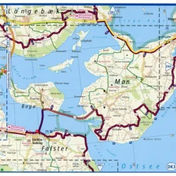 Fahrradkarten|Fahrradkarten^RADWEG BERLIN - KOPENHAGEN 1 : 50 000 - Fahrradkarte