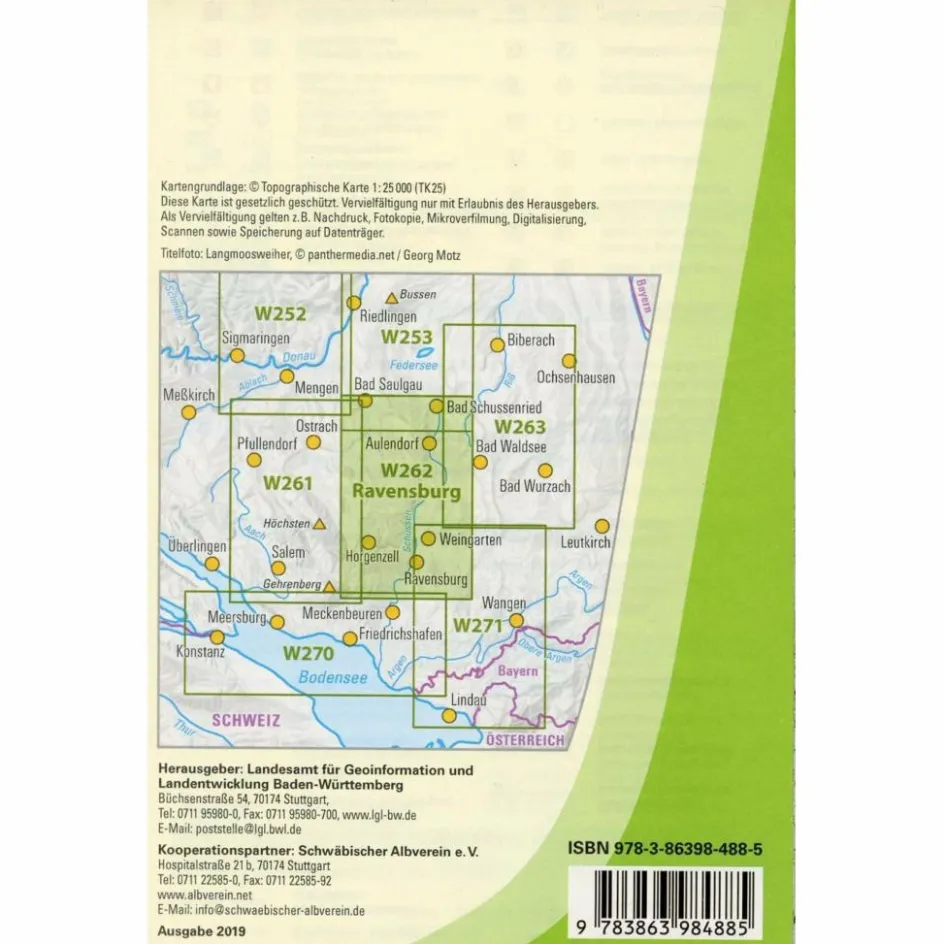 Wanderkarten Und Winterkarten|Wanderkarten Und Winterkarten^RAVENSBURG 1:25 000 - Wanderkarte