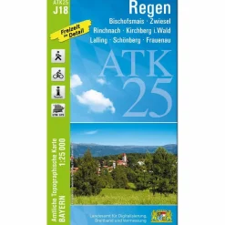 REGEN 1 : 25.000 - Wanderkarte Wanderkarten Und Winterkarten|Wanderkarten Und Winterkarten