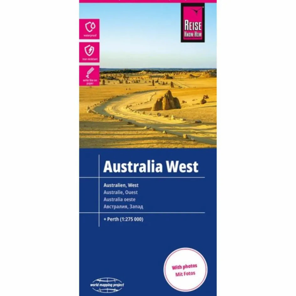 Outlet REISE KNOW-HOW AUSTRALIEN, WEST (1:1.800.000) - Straßenkarte Straßenkarten|Straßenkarten
