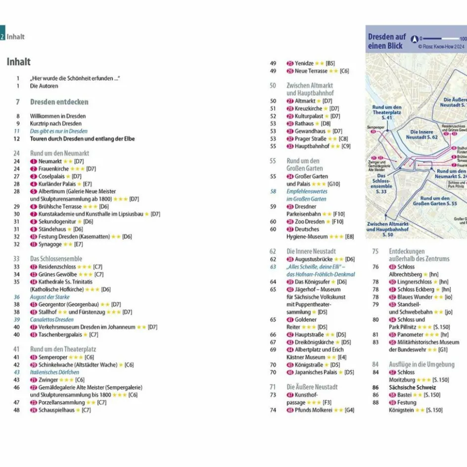 REISE KNOW-HOW CITYTRIP DRESDEN - Reiseführer Reiseführer Deutschland