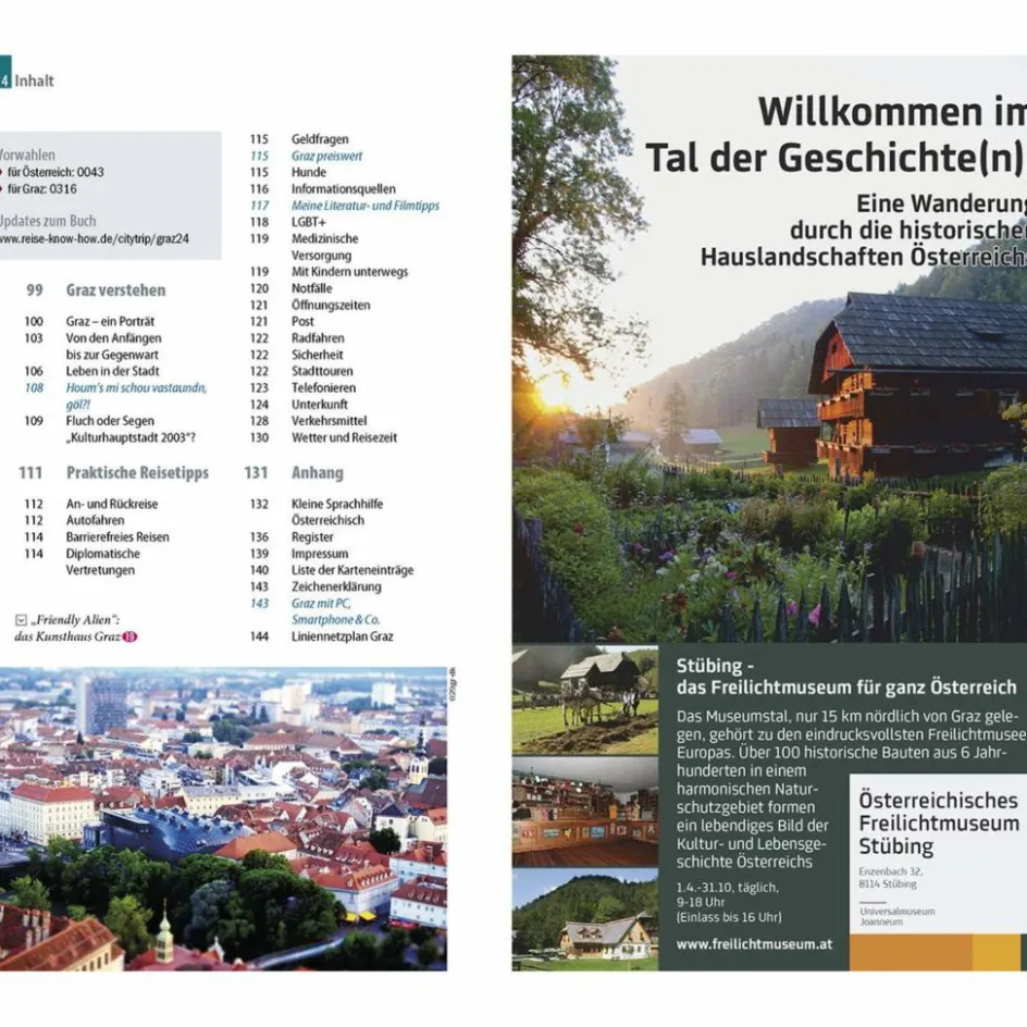 Sale REISE KNOW-HOW CITYTRIP GRAZ - Reiseführer Reiseführer Mitteleuropa