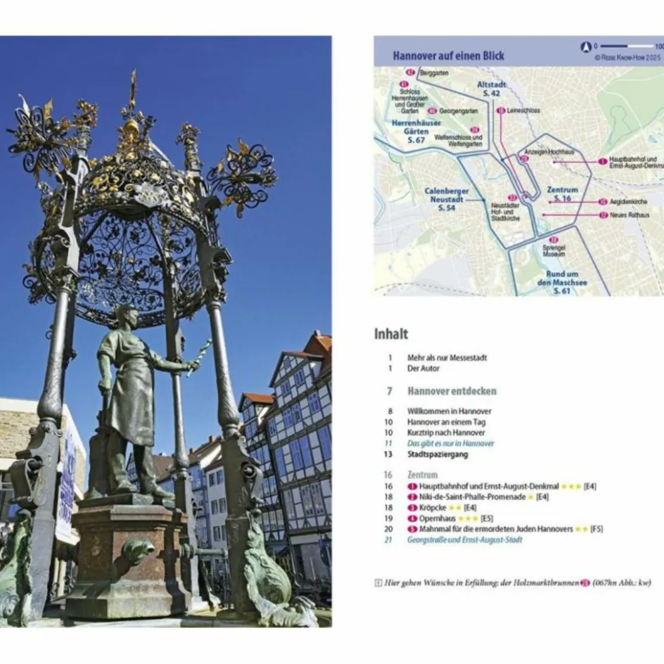 Online REISE KNOW-HOW CITYTRIP HANNOVER - Reiseführer Reiseführer Deutschland