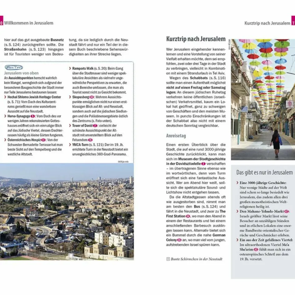 Reiseführer Vorderasien^REISE KNOW-HOW CITYTRIP JERUSALEM - Reiseführer