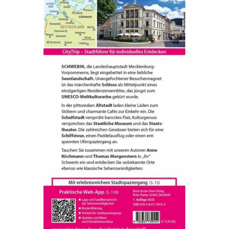 Reiseführer Deutschland^REISE KNOW-HOW CITYTRIP SCHWERIN - Reiseführer