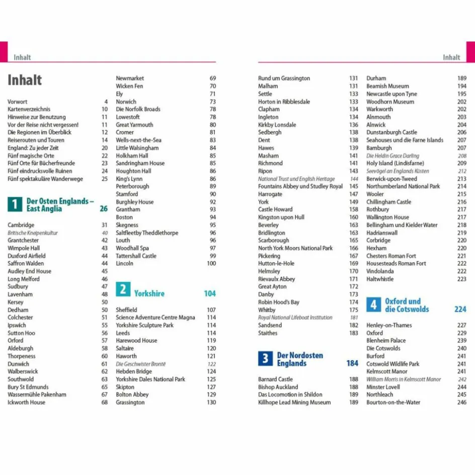 Discount REISE KNOW-HOW ENGLAND - NORDEN UND MITTE - Reiseführer Reiseführer Westeuropa