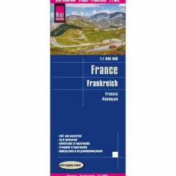 REISE KNOW-HOW LANDKARTE FRANKREICH (1:1.000.000) - Straßenkarte Straßenkarten|Straßenkarten