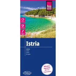 New REISE KNOW-HOW LANDKARTE ISTRIEN / ISTRIA (1:70.000) - Straßenkarte Straßenkarten|Straßenkarten