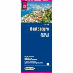 REISE KNOW-HOW LANDKARTE MONTENEGRO 1:160.000 - Straßenkarte Straßenkarten|Straßenkarten