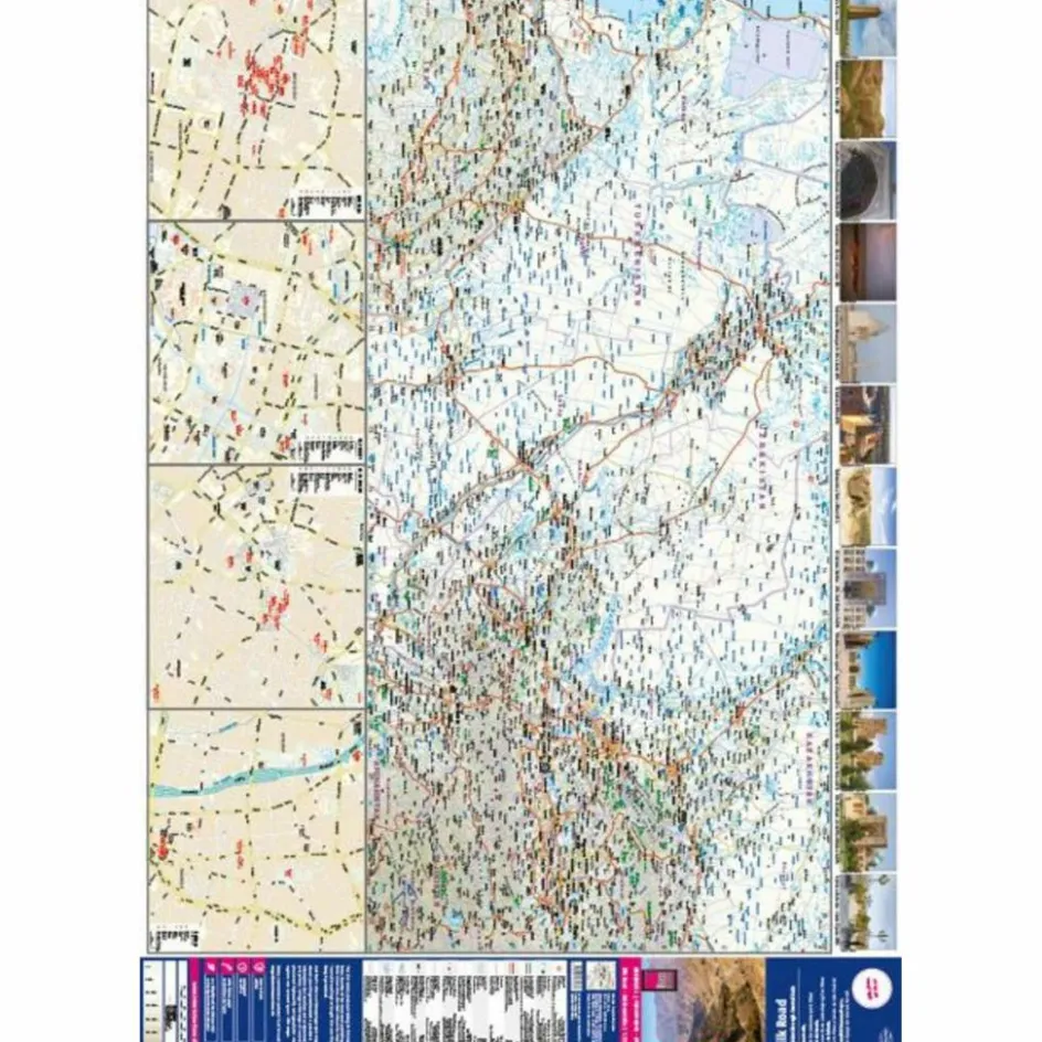 Straßenkarten|Straßenkarten^REISE KNOW-HOW LANDKARTE SEIDENSTRAßE (1:2.000.000) - Straßenkarte