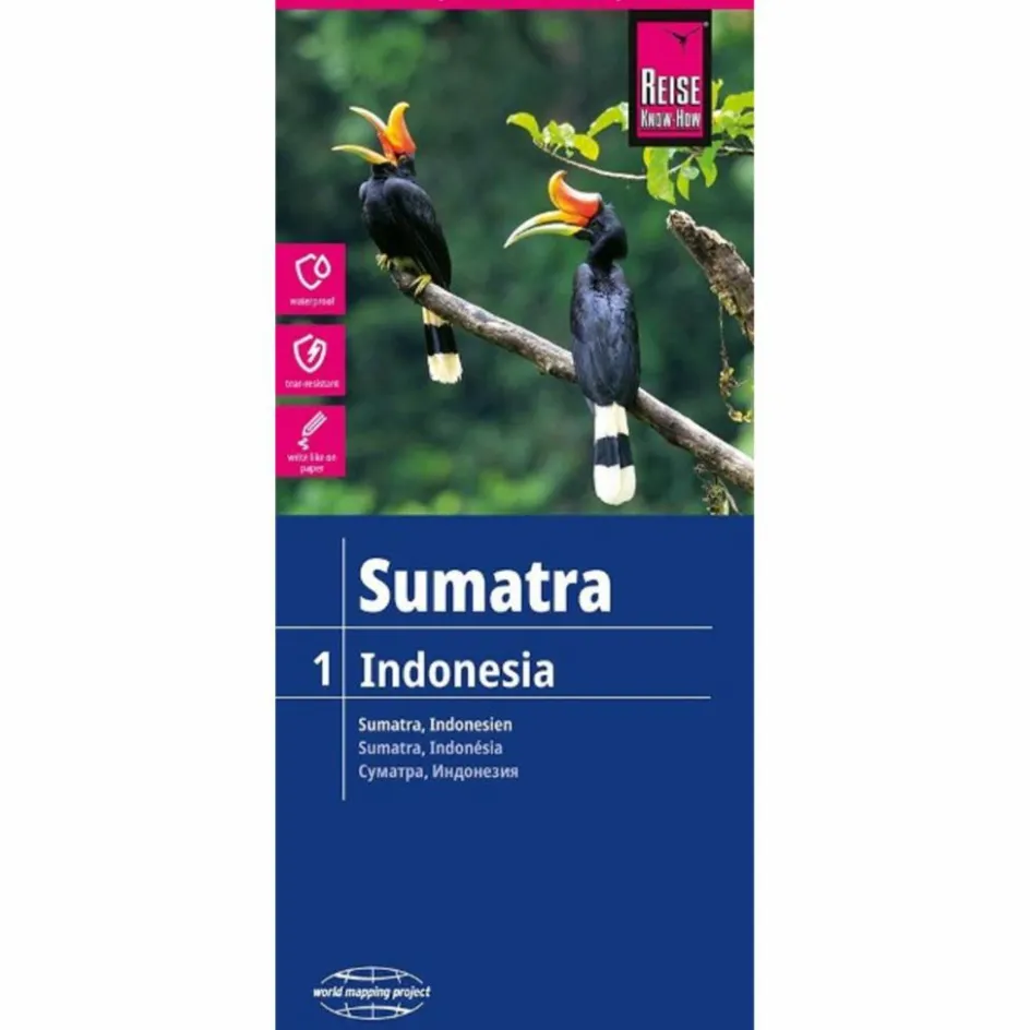 New REISE KNOW-HOW LANDKARTE SUMATRA (1:1.100.000) - INDONESIEN - Straßenkarte Straßenkarten|Straßenkarten