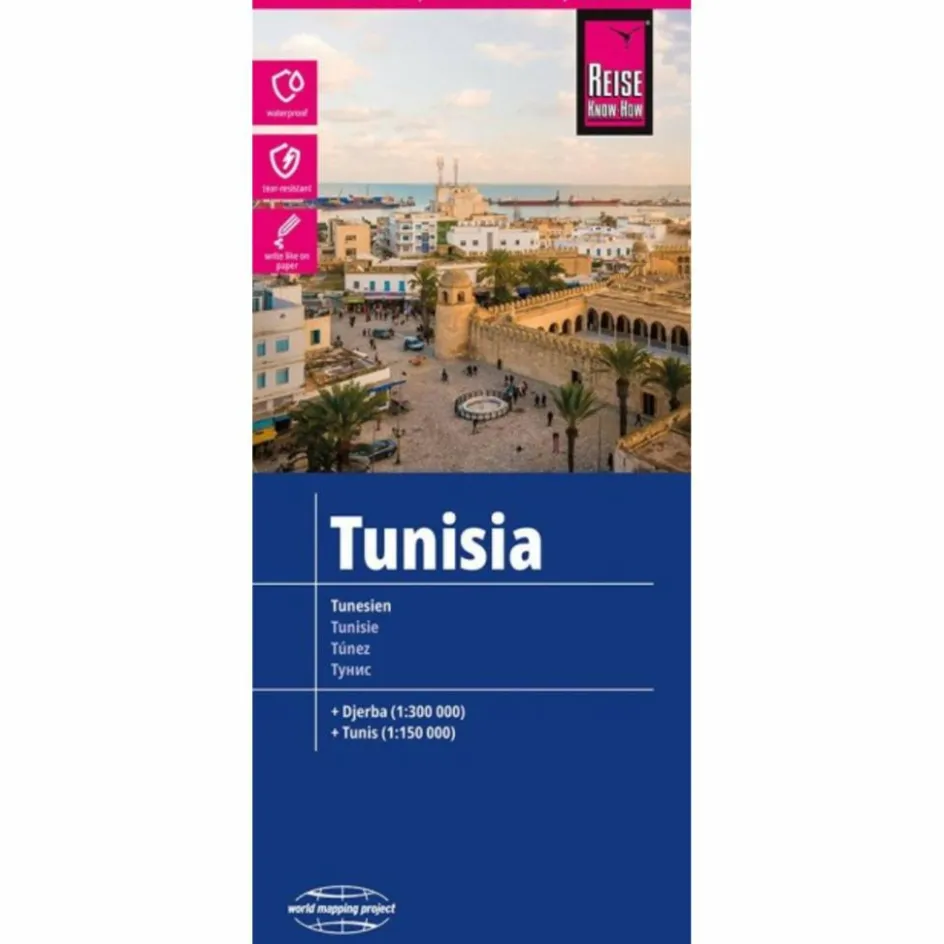 Straßenkarten|Straßenkarten^REISE KNOW-HOW LANDKARTE TUNESIEN / TUNISIA (1:600.000) - Straßenkarte