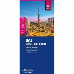 Hot REISE KNOW-HOW LANDKARTE VEREINIGTE ARABISCHE EMIRATE - Straßenkarte Straßenkarten|Straßenkarten