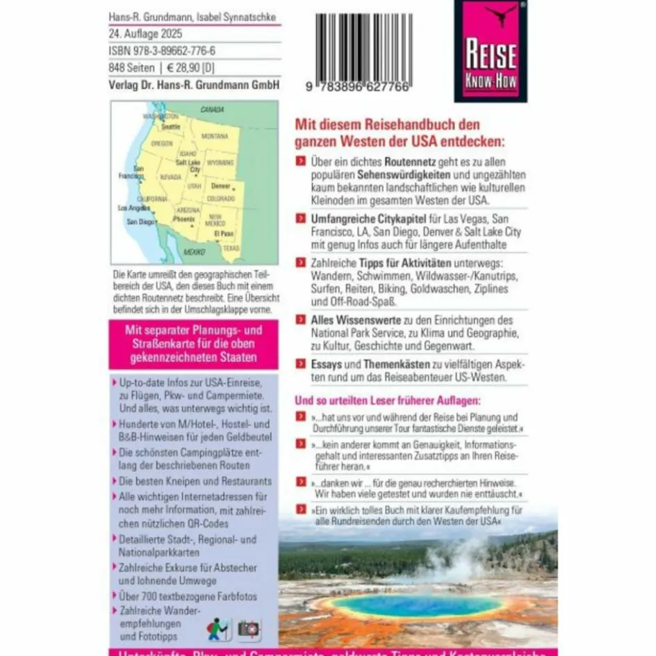 Reiseführer Nordamerika^REISE KNOW-HOW REISEFÜHRER USA - DER GANZE WESTEN