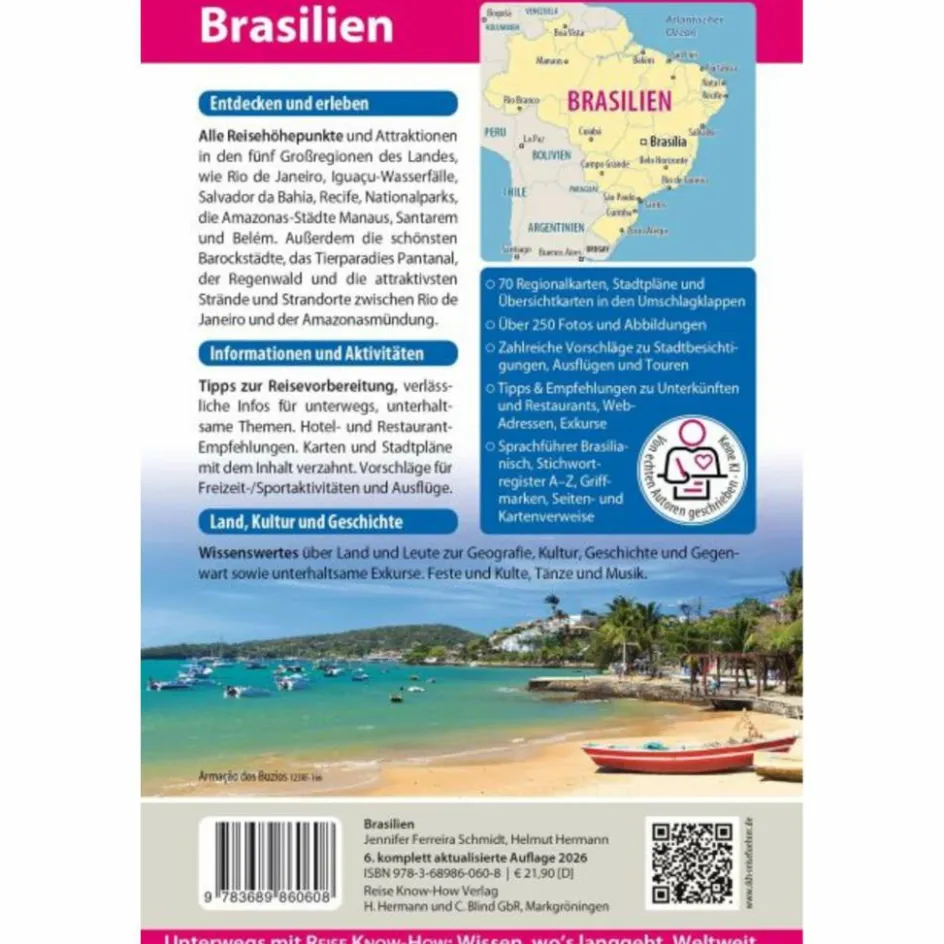 REISE KNOW-HOW REISEFÜHRER BRASILIEN Reiseführer Südamerika