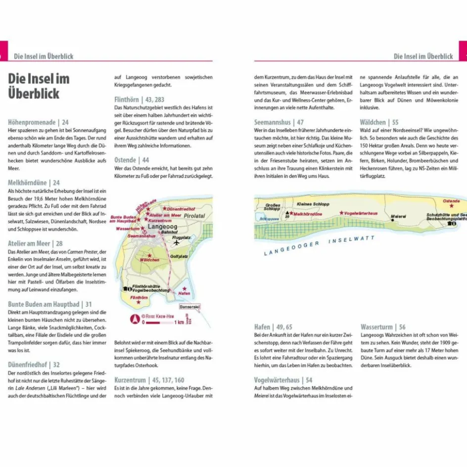 Best REISE KNOW-HOW REISEFÜHRER LANGEOOG Reiseführer Deutschland