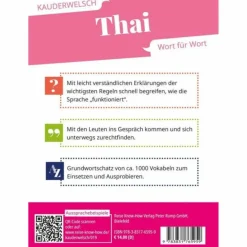 Sprachführer^REISE KNOW-HOW THAI - WORT FÜR WORT - Sprachführer