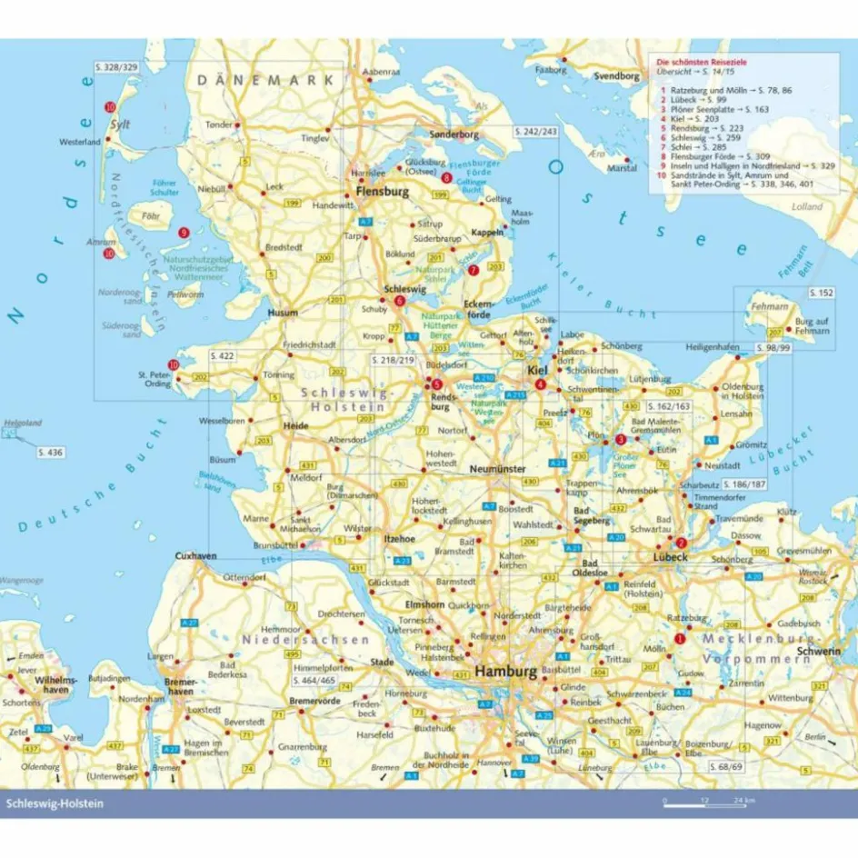 Clearance REISEFÜHRER SCHLESWIG-HOLSTEIN Reiseführer Deutschland