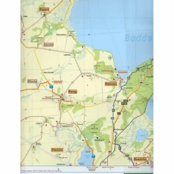 Fahrradkarten|Wanderkarten Und Winterkarten^RÜGEN, KAP ARKONA, SASSNITZ, HALBINSEL J - Wanderkarte