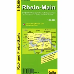 Fahrradkarten|Wanderkarten Und Winterkarten^RHEIN-MAIN RAD- UND FREIZEITKARTE 1:50 000