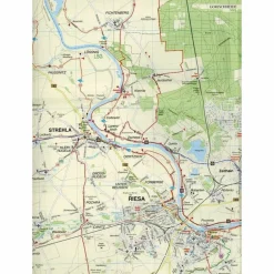 Fahrradkarten|Wanderkarten Und Winterkarten^RIESA, OSCHATZ, GROßENHAIN UND UMGEBUNG - Wanderkarte