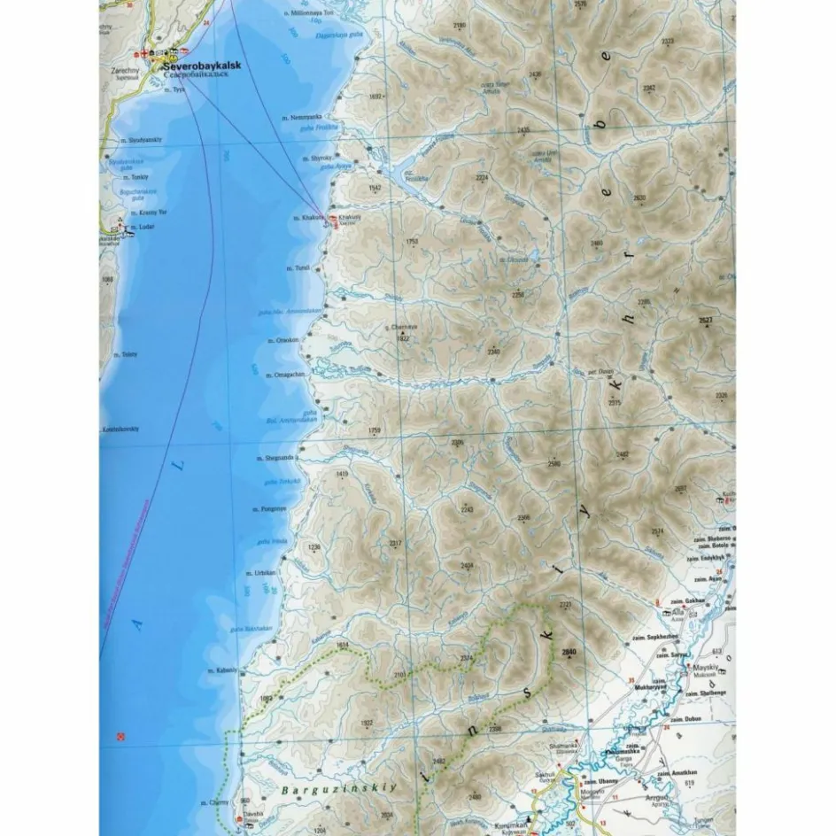 Straßenkarten|Straßenkarten^RKH WMP BAIKALSEE 1:550.000 - Straßenkarte
