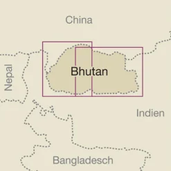 Online RKH WMP BHUTAN 1 : 250.000 - Straßenkarte Straßenkarten|Straßenkarten