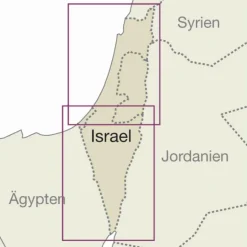 Discount RKH WMP ISRAEL, PALÄSTINA - Straßenkarte Straßenkarten|Straßenkarten