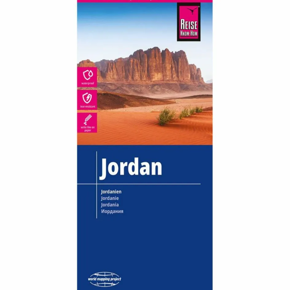 Straßenkarten|Straßenkarten^RKH WMP JORDANIEN 1:400.000 - Straßenkarte