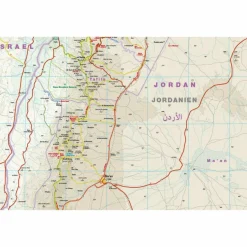 Straßenkarten|Straßenkarten^RKH WMP JORDANIEN 1:400.000 - Straßenkarte