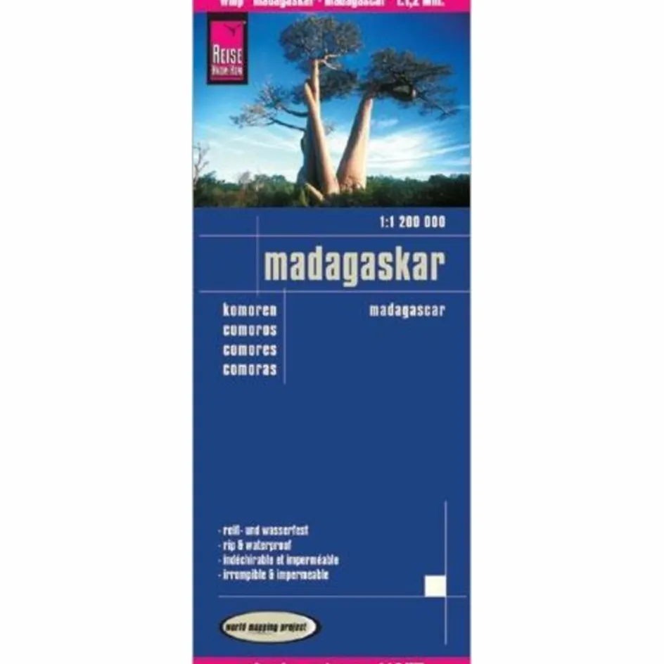 Straßenkarten|Straßenkarten^RKH WMP MADAGASKAR 1:1.200.000 - Straßenkarte