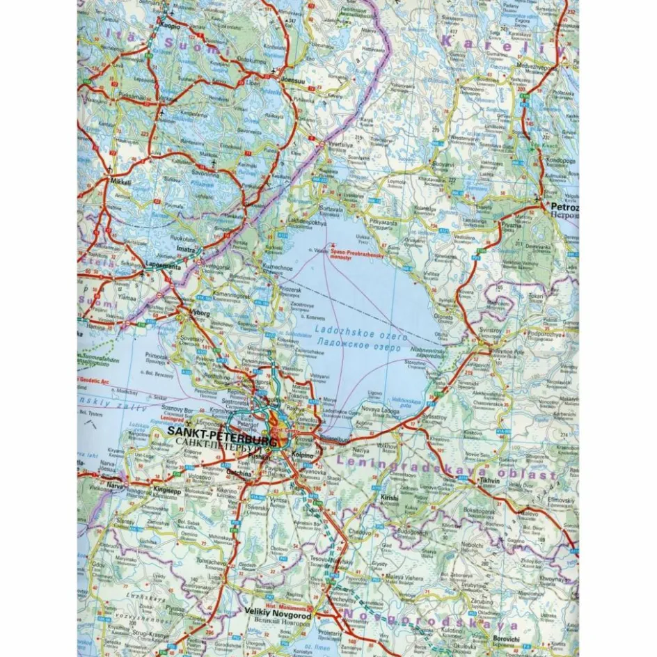 Straßenkarten|Straßenkarten^RKH WMP RUSSLAND WEST 1:2.000.000 - Straßenkarte