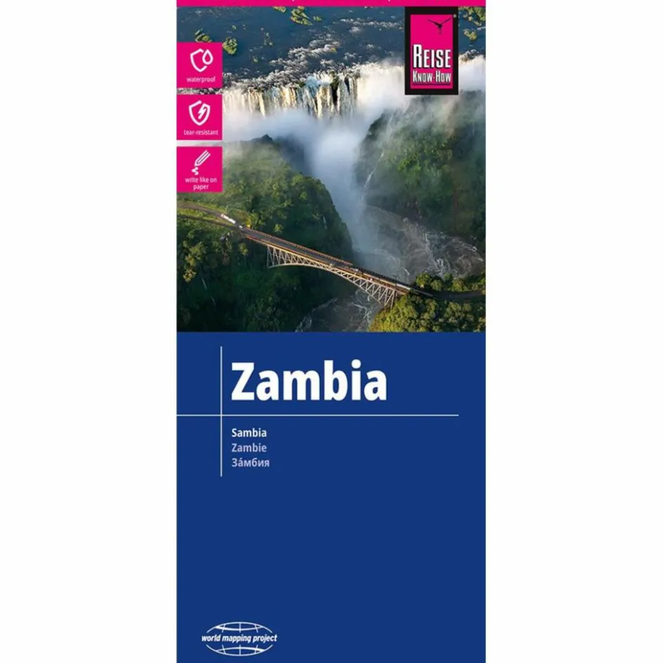 Straßenkarten|Straßenkarten^RKH WMP SAMBIA 1:1.000.000 - Straßenkarte