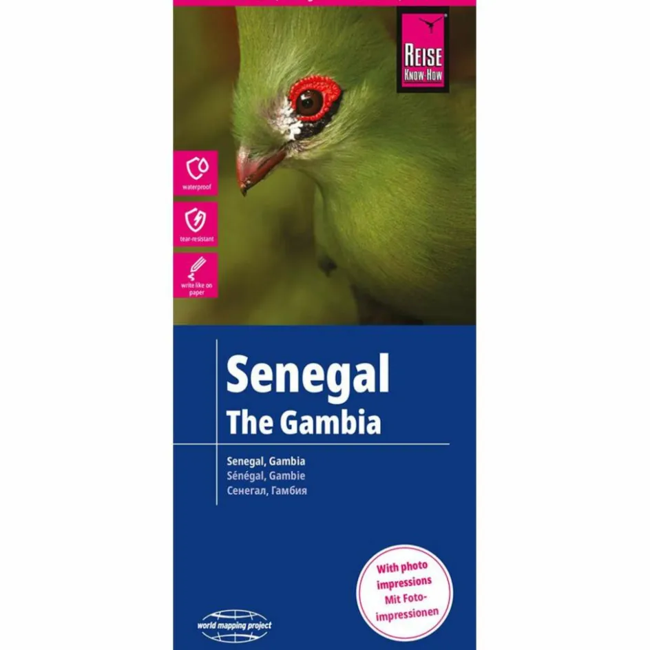 Straßenkarten|Straßenkarten^RKH WMP SENEGAL, GAMBIA 1:550.000 - Straßenkarte