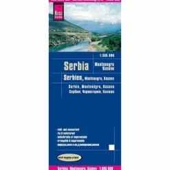 Straßenkarten|Straßenkarten^RKH WMP SERBIEN, MONTENEGRO, KOSOVO - Straßenkarte