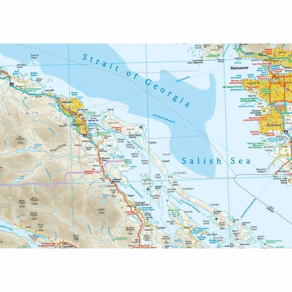 Straßenkarten|Straßenkarten^RKH WMP VANCOUVER ISLAND - Straßenkarte