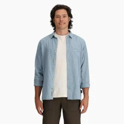 Herren Royal Robbins Hemden^HEMPLINE SPACED L/S Herren - Outdoor Hemd