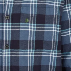 Hot LIEBACK ORGANIC COTTON FLANNEL L/S Herren - Flanellhemd Herren Hemden