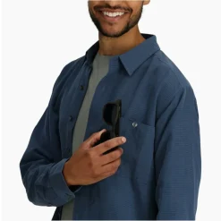 Herren Royal Robbins Hemden^MOJAVE PUCKER L/S Herren - Outdoor Hemd